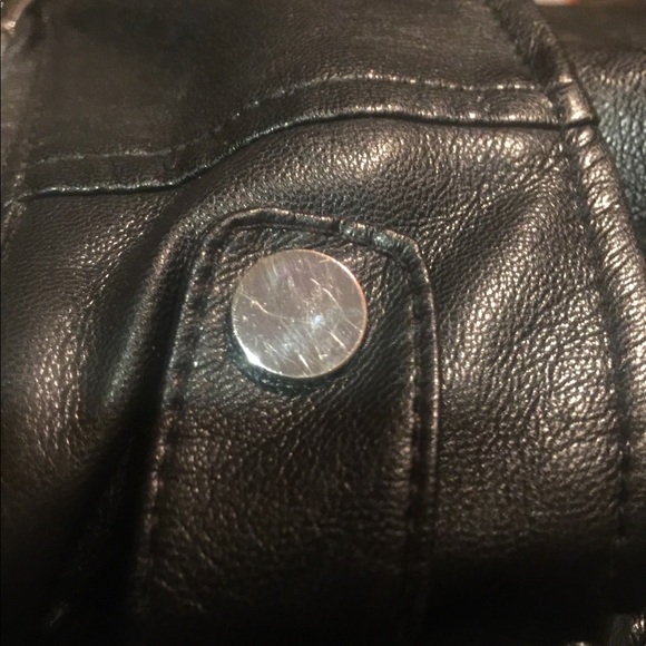Zara Trafaluc Leather Jacket in Women Small - Picture 8 of 15